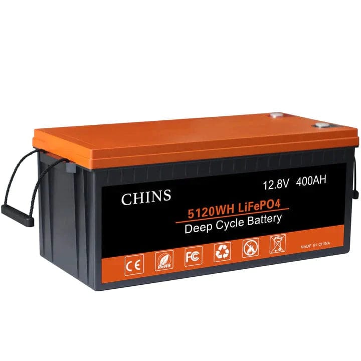 Chins 12.8V/400Ah LiFePO4 Deep Cycle Battery Chins Chins Deep Cycle Batteries