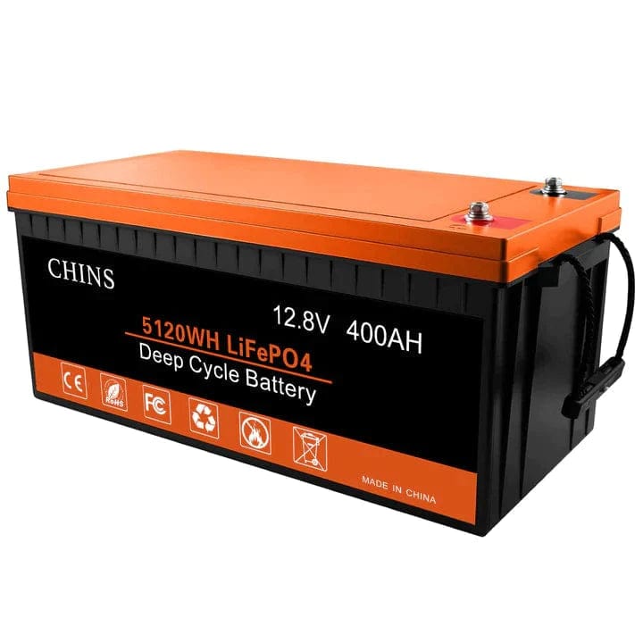 Chins 12.8V/400Ah LiFePO4 Deep Cycle Battery