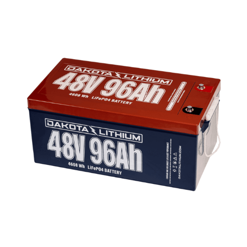 Dakota Lithium 48V 96Ah / 4.6kwH Deep Cycle LiFePo4 Battery | 4,606wH Lithium Solar Battery | 77lbs Dakota Lithium