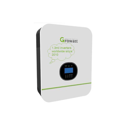 Growatt 24V SPF-3000TL-LVM 3,000W 120V Stackable Inverter | 2kW MPPT Charge Controller | Split Phase 120V/240V w/ 2 or more units Watts24/7