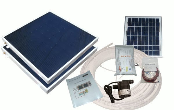 Heliatos Boat Solar Water Heater Kit Heliatos Solar 2 Panels - In Stock Solar Water Heater Kits