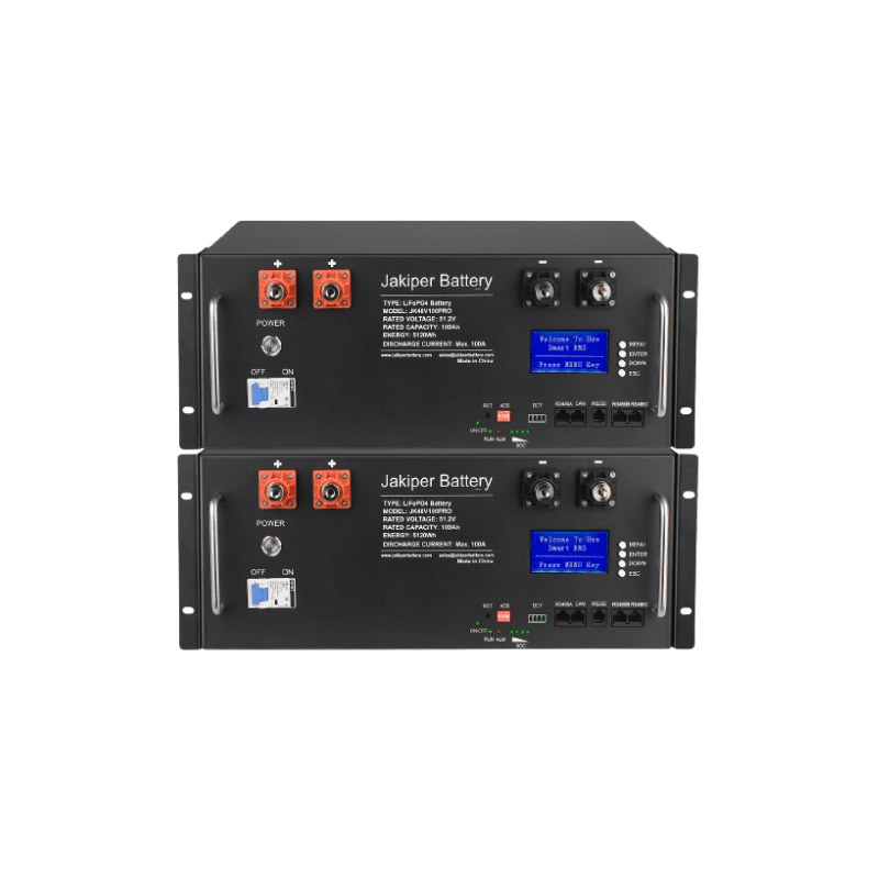 Jakiper PRO 48V / 100Ah Lithium Battery (V2) | 5.12kWh Server Rack Battery | 10-Year Warranty | UL1642, UL1973 Jakiper 2 Batteries Only Batteries