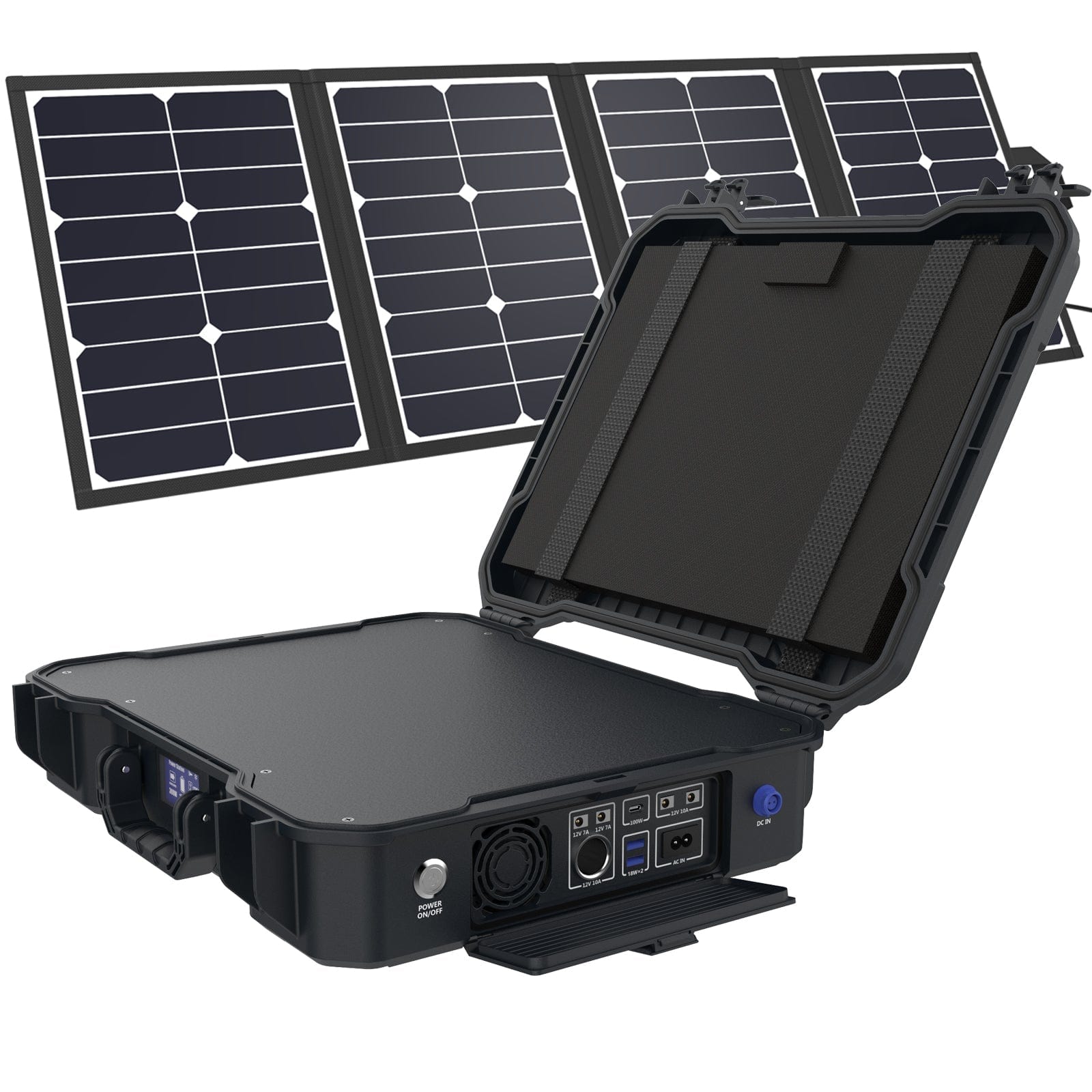 Montek X1000 1000W + 1x 80W Solar Panel Solar Generator Kit Montek Solar Generators