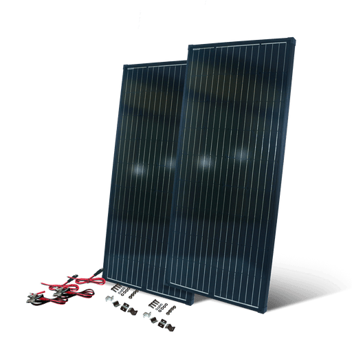 Nature Power 2x 165W Monocrystalline Solar Panel Nature Power In Stock Monocrystalline Solar Panels