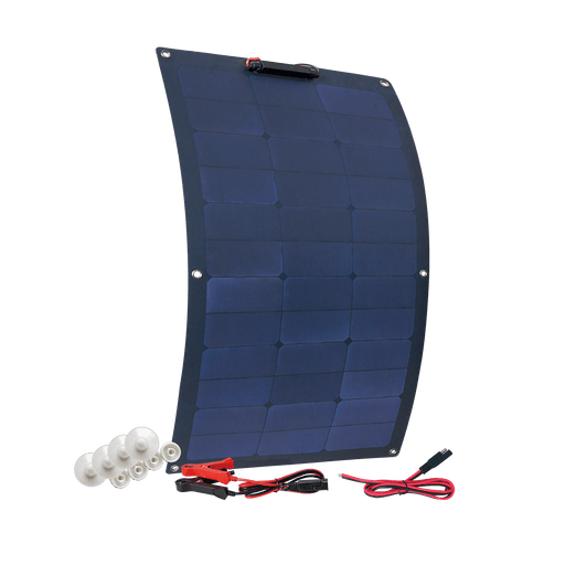 Nature Power 60W Semi Flexible Monocrystalline Solar Panel Nature Power In Stock Monocrystalline Solar Panels