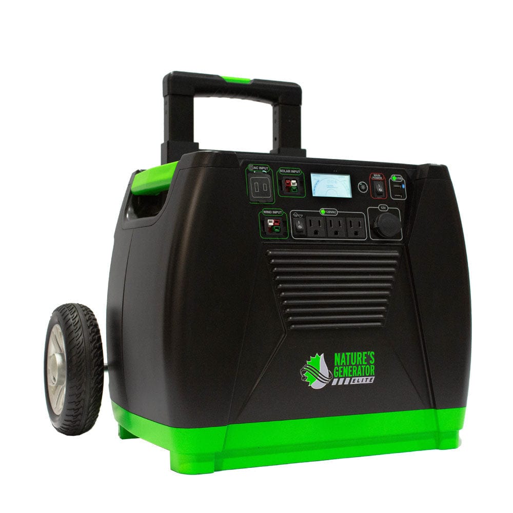 Nature's Generator Elite 12V/100Ah 3600W Portable Solar Generator Nature's Generator In Stock Solar Generators