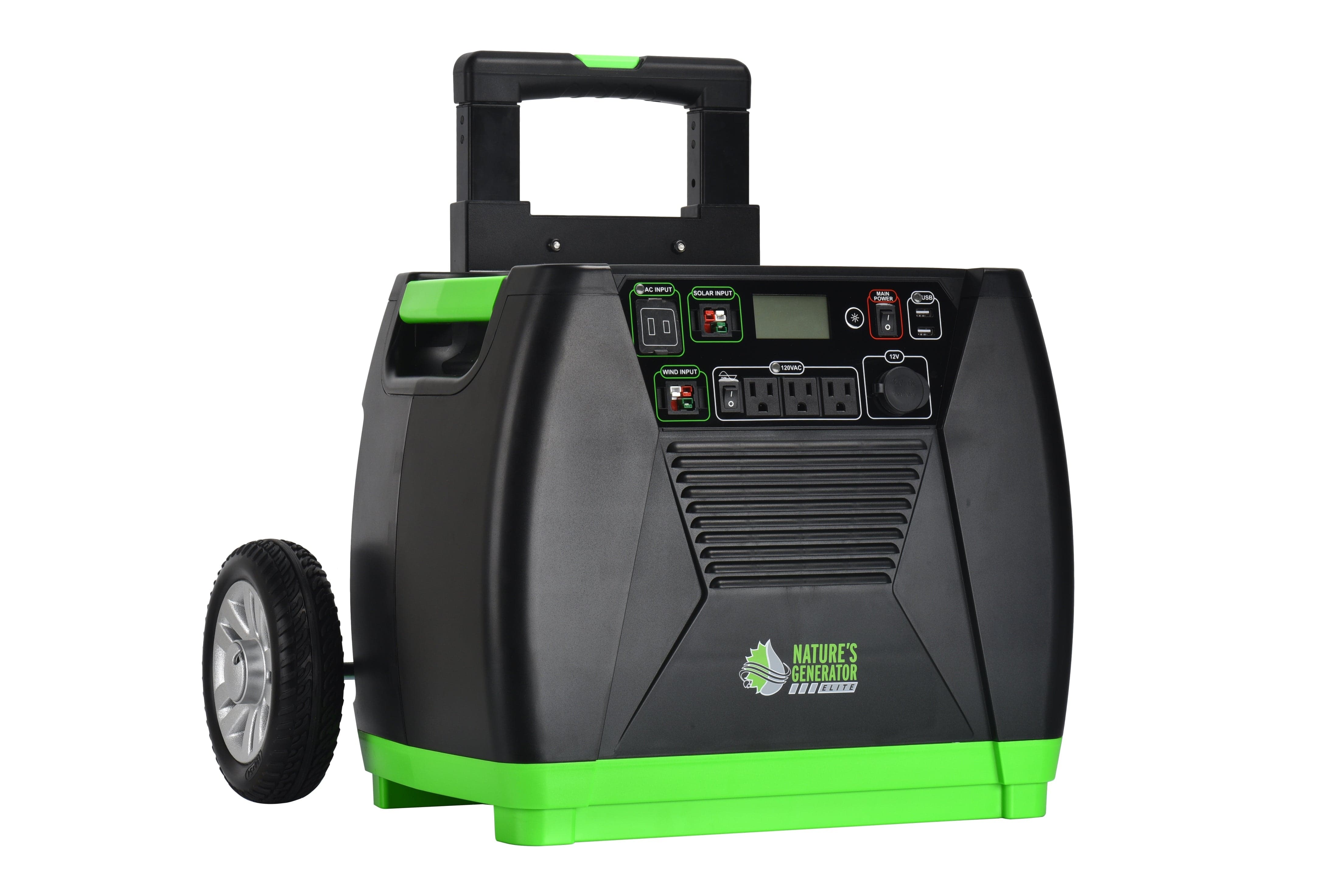 Nature's Generator Elite 12V/100Ah 3600W Portable Solar Generator Nature's Generator In Stock Solar Generators