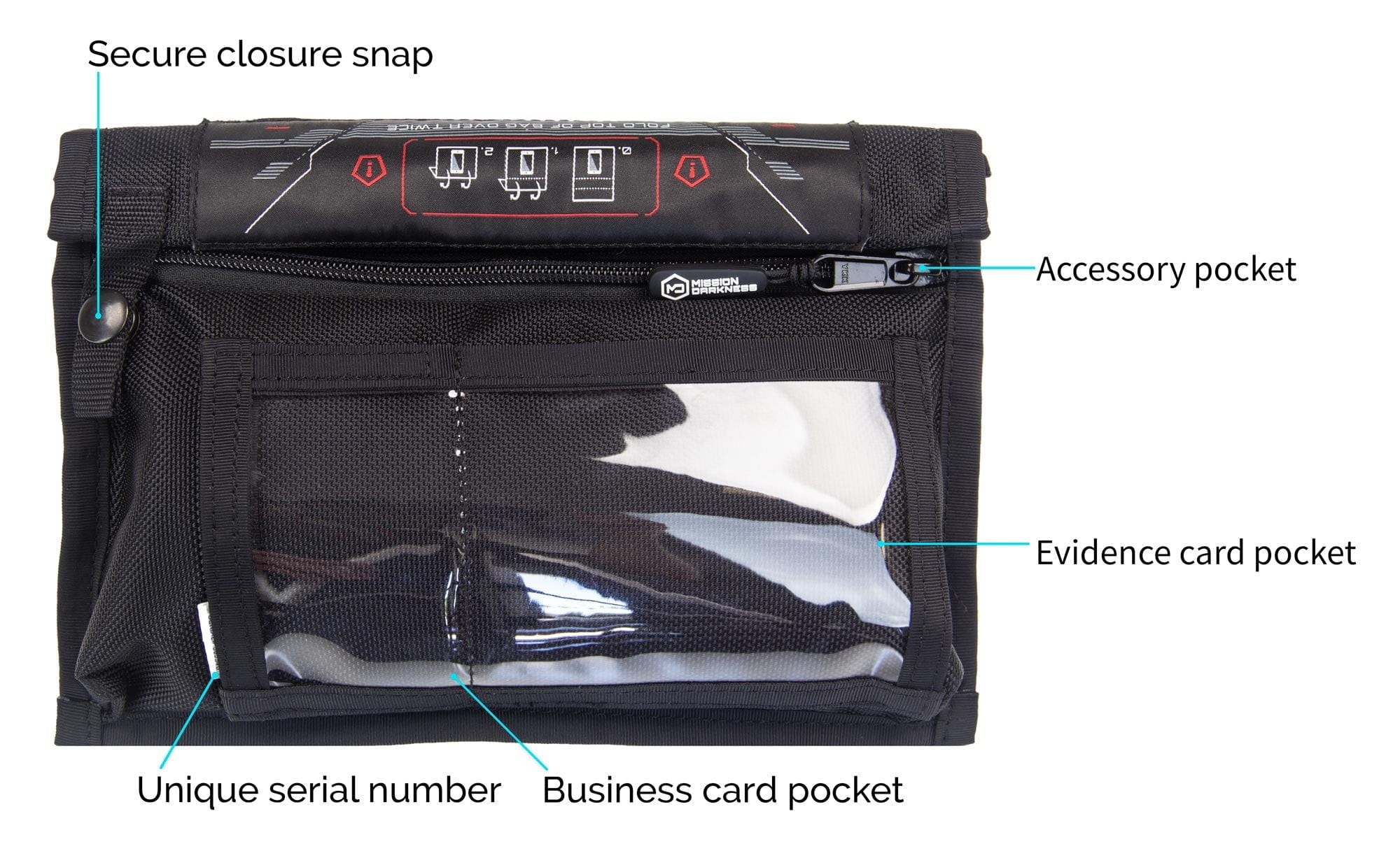 NeoLok Faraday Bag for Phones with Battery Kit MOS Equipment Faraday Bags