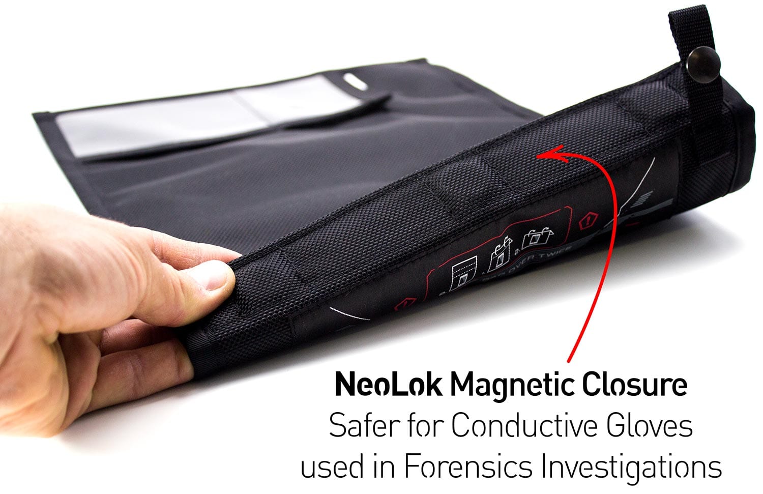 NeoLok Non-window Faraday Bag for Tablets MOS Equipment Faraday Bags