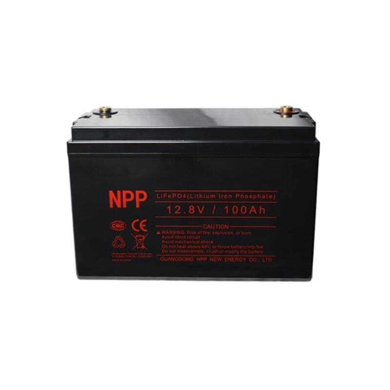 NPP LiFePO4 12.8V 100Ah Big Size Lithium Battery NPP