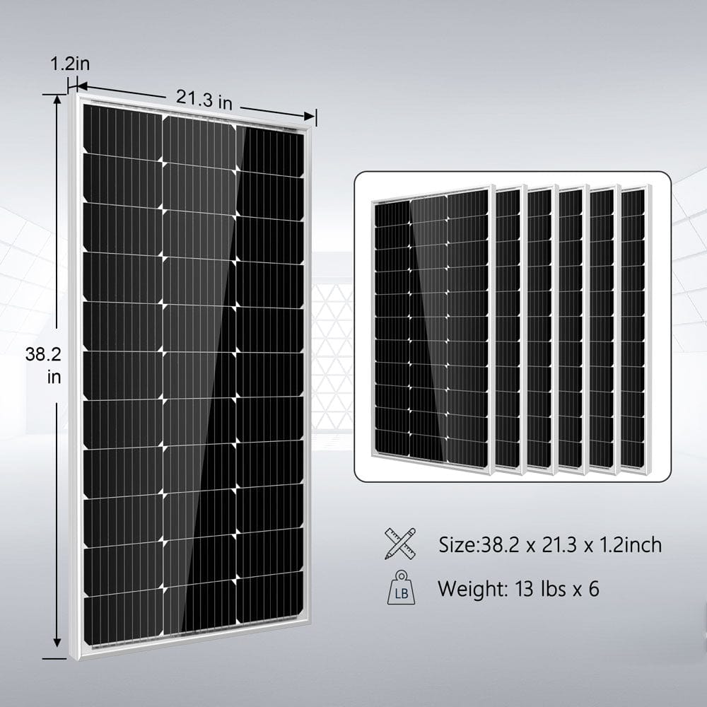 Off Grid Solar Kit 3000W Inverter 12VDC 120V Output LifePO4 Battery 600 watt Solar Back Up SGK-PRO3 SunGoldPower Off Grid Solar Kit