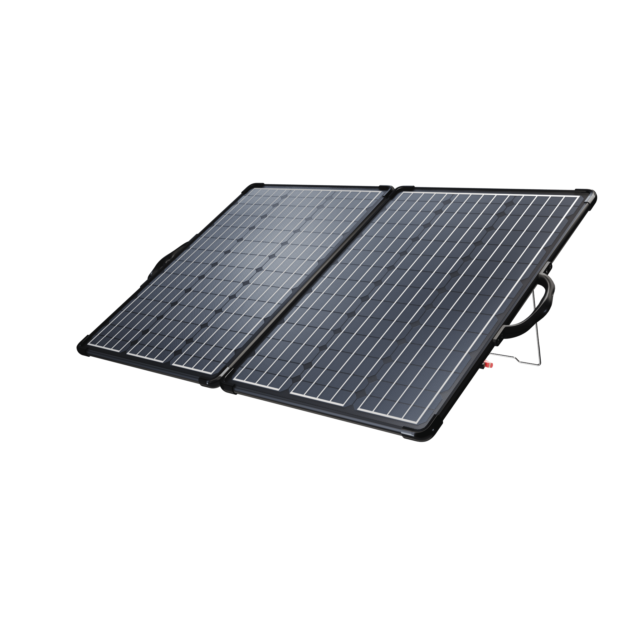 Plk 120W Portable Solar Panel Kit, Lightweight Briefcase with 20A Charge Controller AcoPower Portable Panels