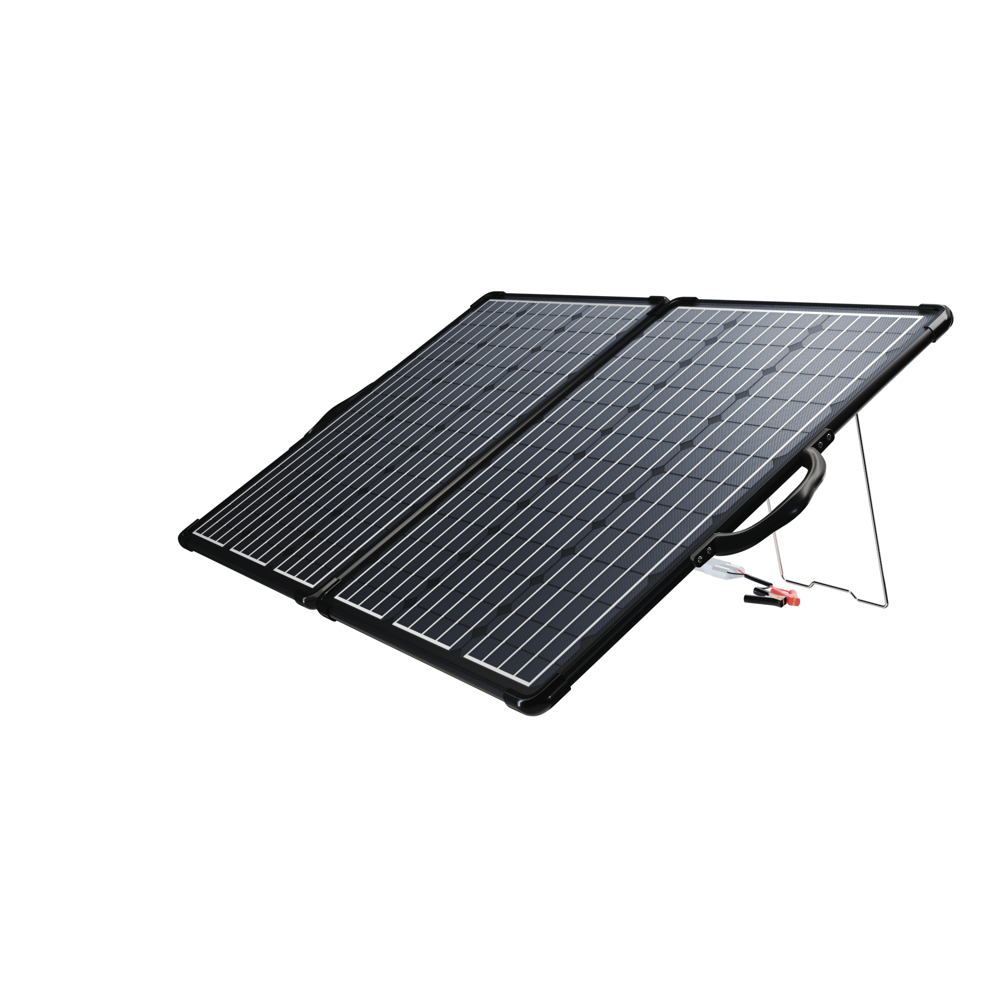 Plk 120W Portable Solar Panel Kit, Lightweight Briefcase with 20A Charge Controller AcoPower Portable Panels