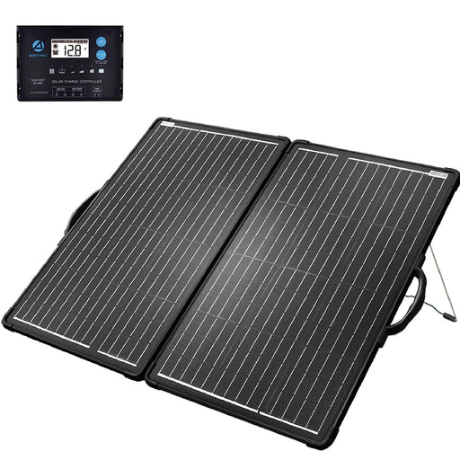 Plk 200W Portable Solar Panel Kit, Lightweight Briefcase with 20A Charge Controller(Compact Design) AcoPower Portable Panels