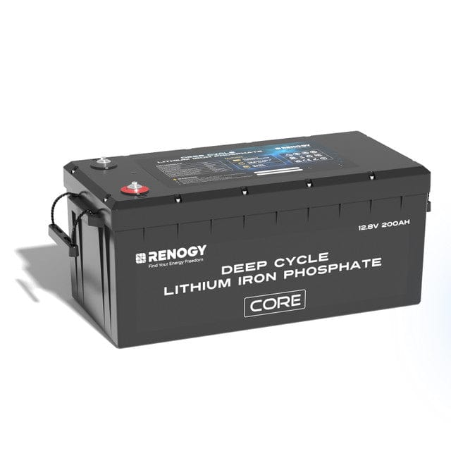 Renogy 12V/24V/48V 200Ah Core Series Deep Cycle Lithium Iron Phosphate Battery Renogy 1 Only Batteries