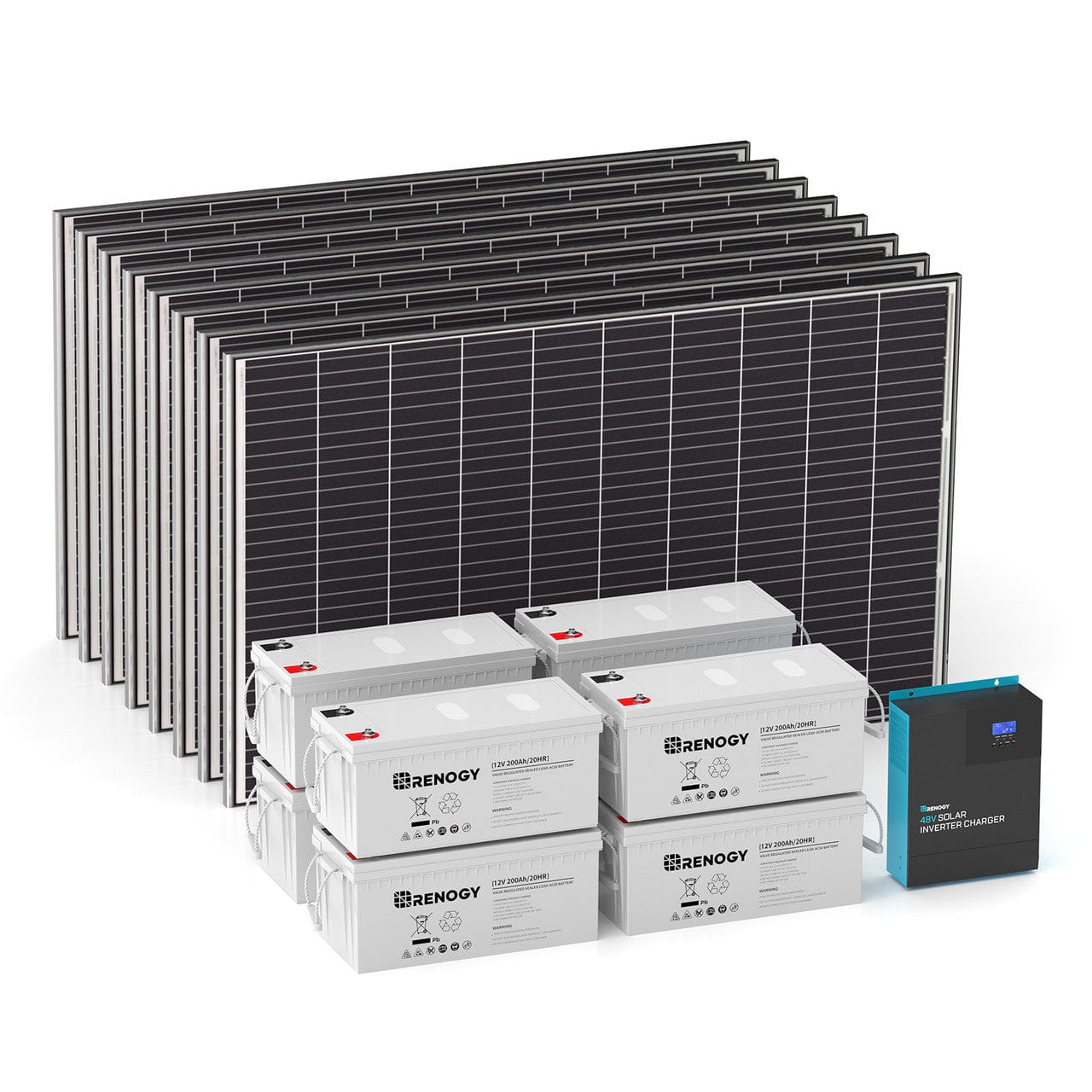 Renogy 2.5kWh Essential Plus Kit Renogy Solar Power Kits