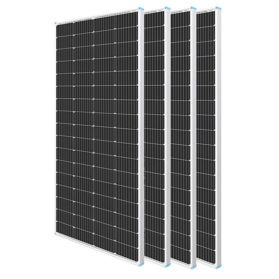 Renogy 200 Watt 12 Volt Monocrystalline Solar Panel Renogy 4 Pieces Solar Panels