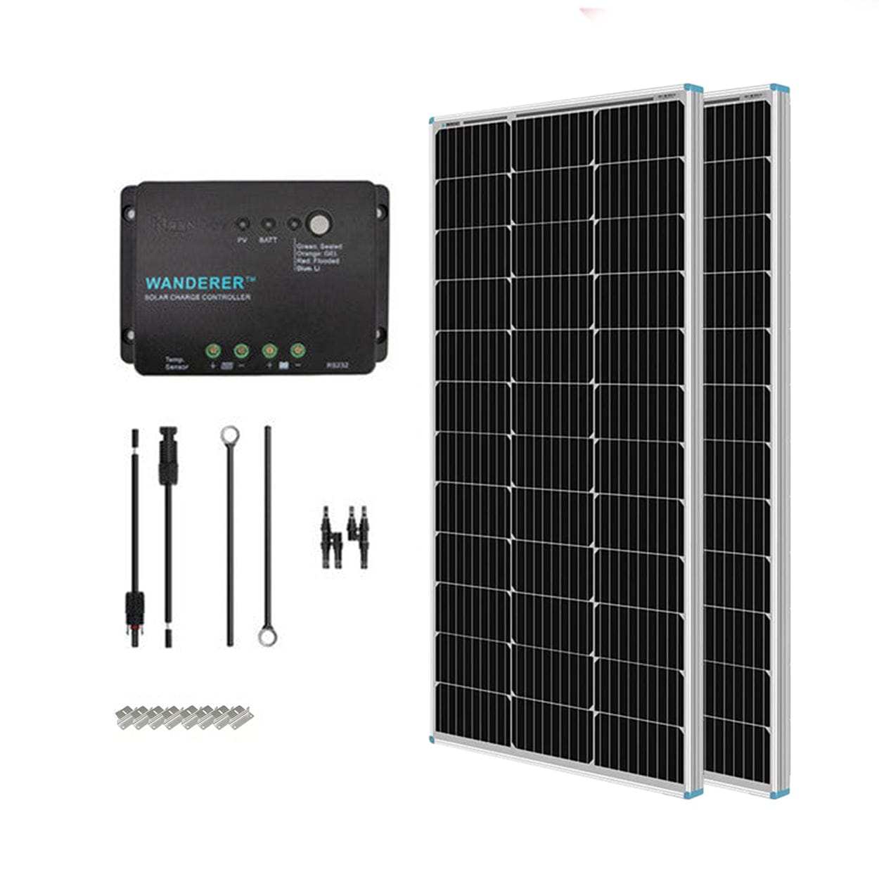 Renogy 200 Watt 12 Volt Solar Starter Kit Renogy Solar Power Kits