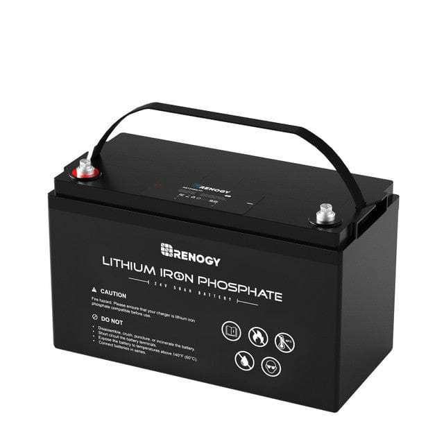 Renogy 24V 50Ah Lithium Iron Phosphate Battery Renogy Batteries