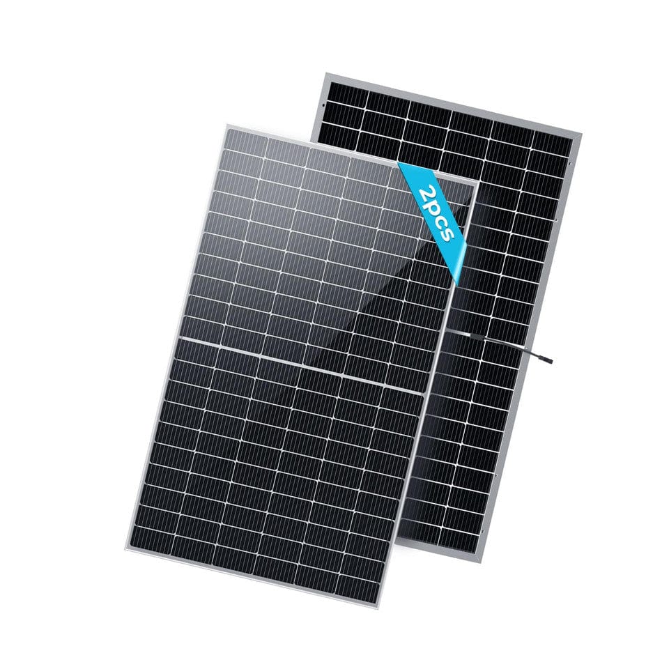 Renogy 2PCS Bifacial 450 Watt Monocrystalline Solar Panel Renogy 1 Set (Total 2PCS)