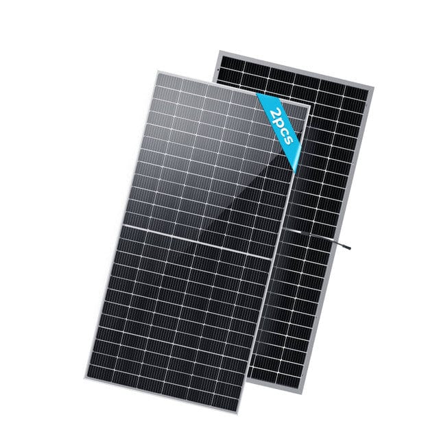 Renogy 2PCS Bifacial 550 Watt Monocrystalline Solar Panel Renogy 1 Set (Total 2PCS) Solar Panels