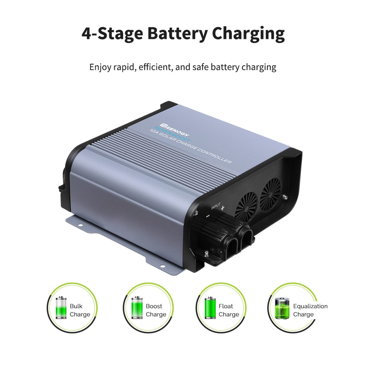 Renogy 36V/48V Rover Boost 10A MPPT Solar Charge Controller Renogy Solar Charge Controllers