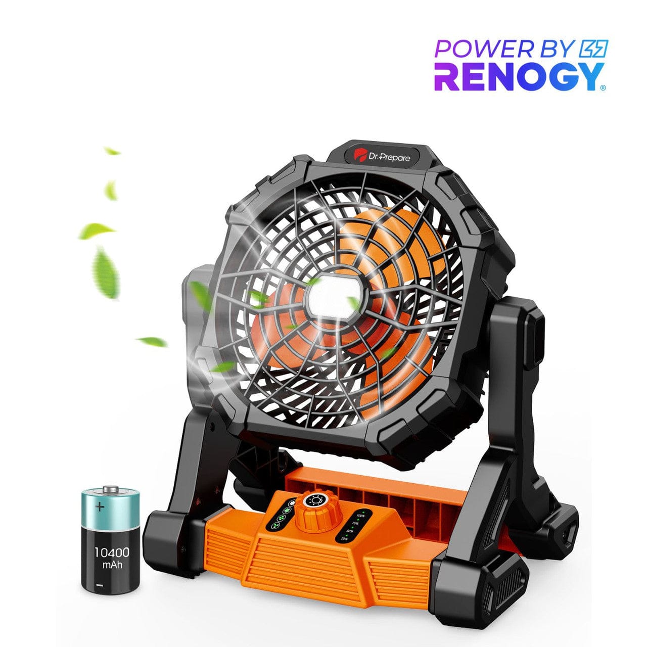 Renogy Dr.Prepare X25 Portable Camping Fan with LED Light Renogy Portable Air Conditioners