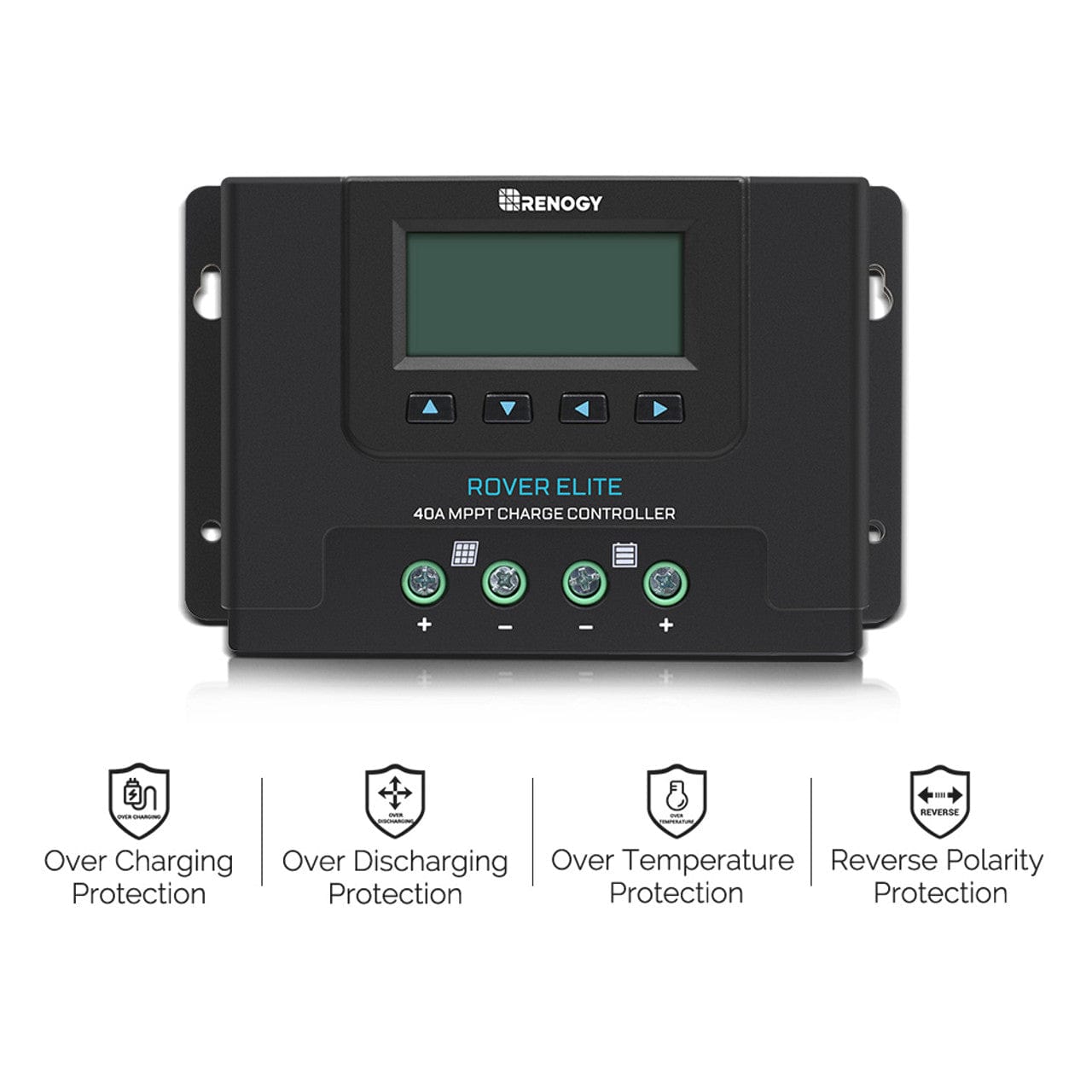 Renogy Rover Elite 40A MPPT Solar Charge Controller Renogy Solar Charge Controllers