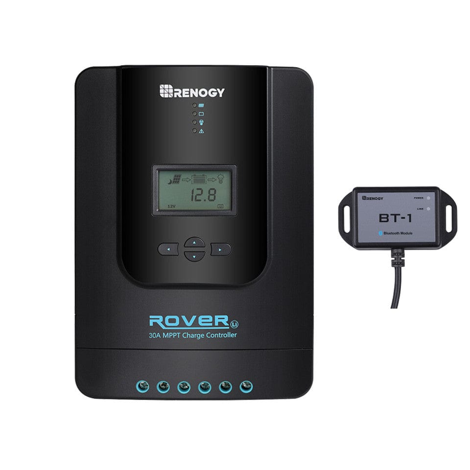 Renogy Rover Li 30 Amp MPPT Solar Charge Controller Renogy Solar Charge Controllers