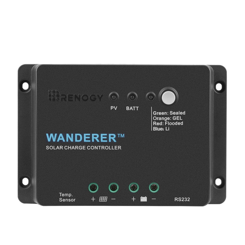 Renogy Wanderer Li 30A PWM Charge Controller Renogy Solar Charge Controllers