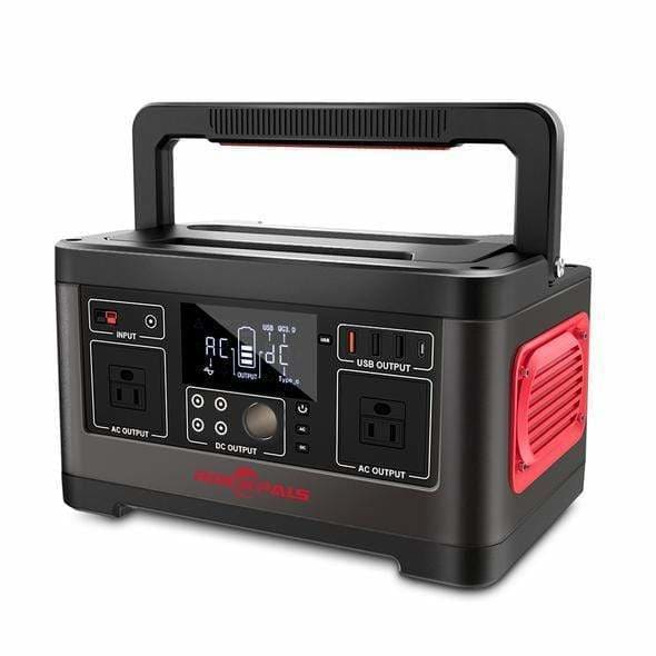 ROCKPALS 500 [Updated Version] Portable Solar Generator | Portable Power Station Rockpals