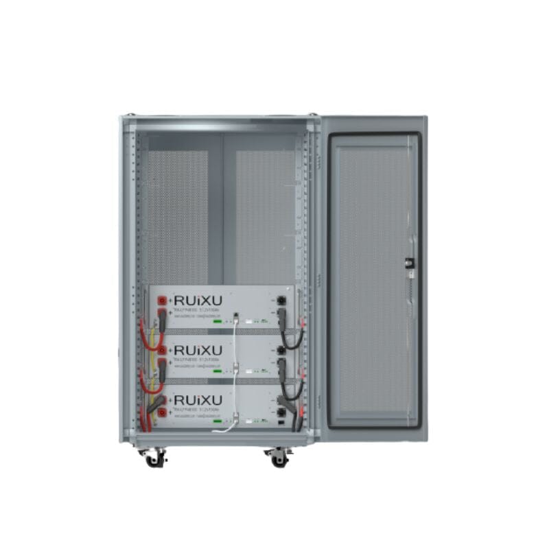 RUIXU Battery | Server Rack 3U Battery | RX-LFP48100 | UL1973 Certified | UL9540 Pending Ruixu 3 Batteries + Rack Batteries