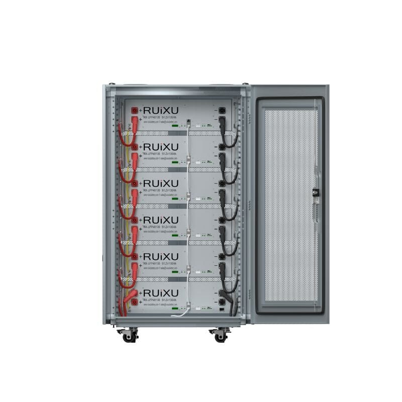 RUIXU Battery | Server Rack 3U Battery | RX-LFP48100 | UL1973 Certified | UL9540 Pending Ruixu 6 Batteries + Rack Batteries