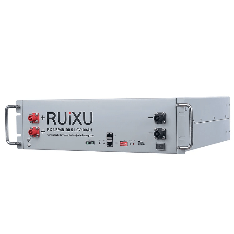 RUIXU Battery | Server Rack 3U Battery | RX-LFP48100 | UL1973 Certified | UL9540 Pending Ruixu Batteries