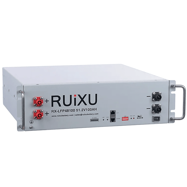 RUIXU Battery | Server Rack 3U Battery | RX-LFP48100 | UL1973 Certified | UL9540 Pending Ruixu Batteries