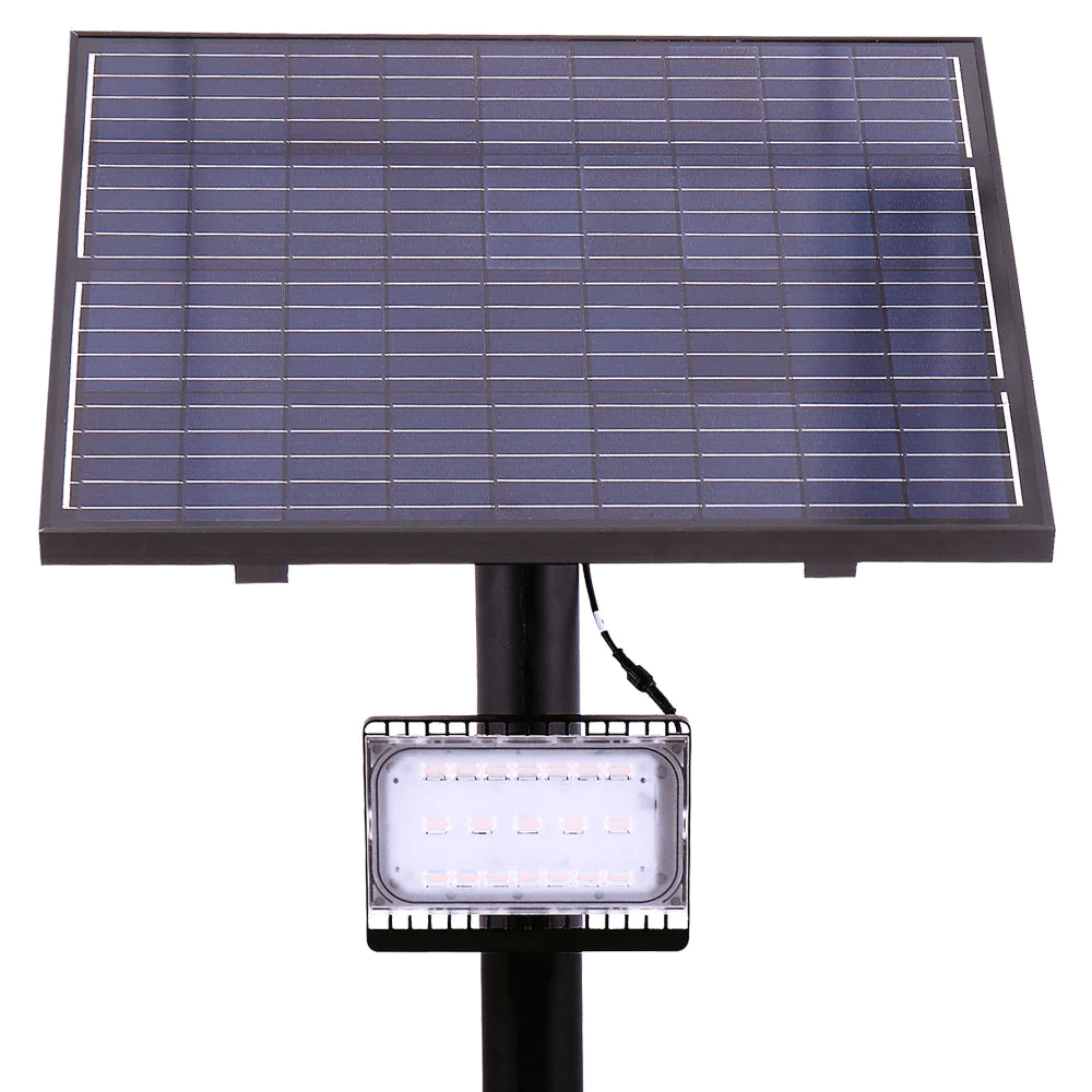 Solar LED Flood Light 30 Watt 4200 Lumens 5000K | 3 Years Warranty Beyond Solar Accessories