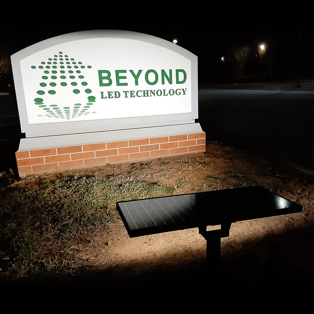 Solar LED Sign Light 10 Watt 1000 Lumens 5000K Billboard Light Monument Sign Lighting Solar Uplight | 2 Years Warranty Beyond Solar Accessories