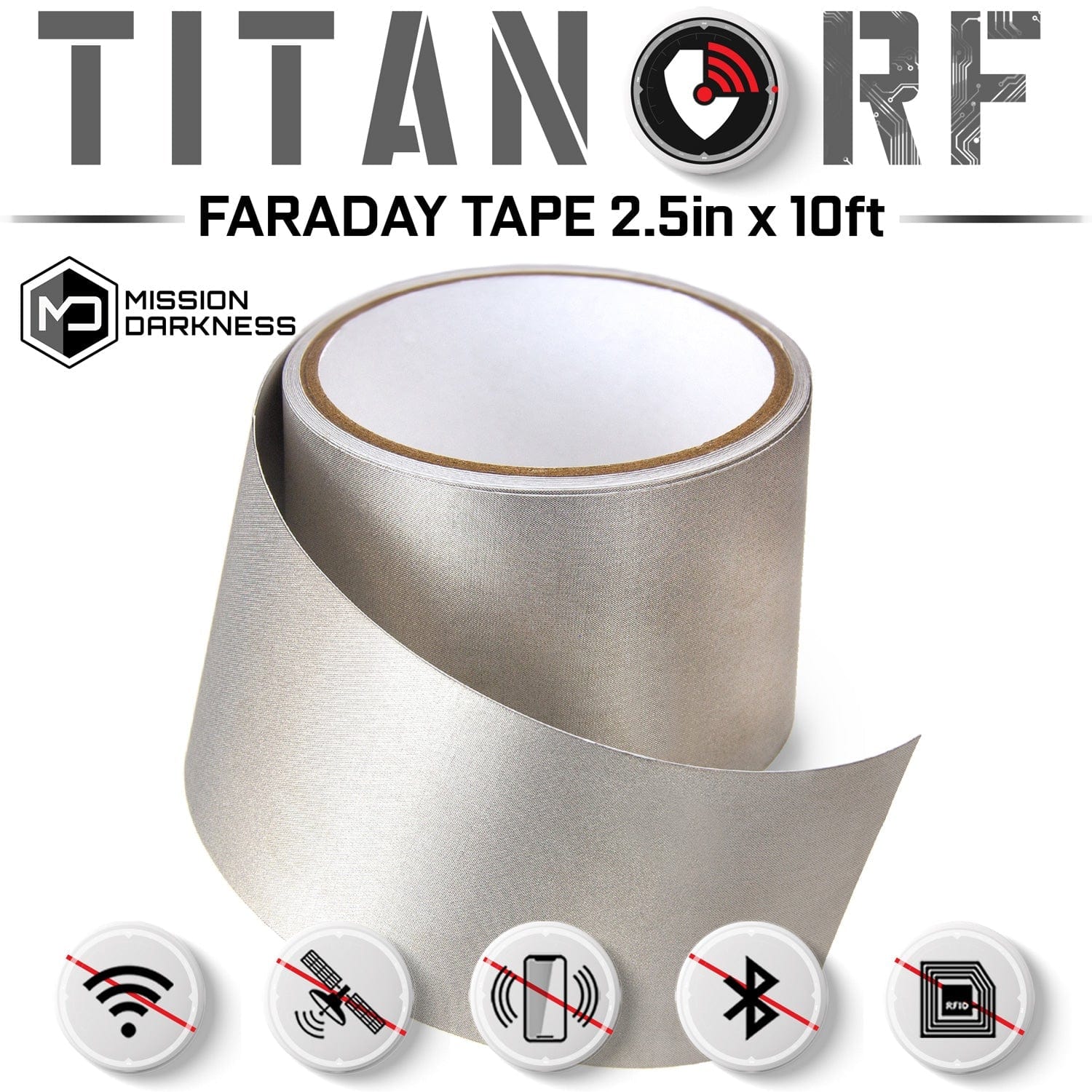 TitanRF Faraday Tape MOS Equipment Faraday Supplies