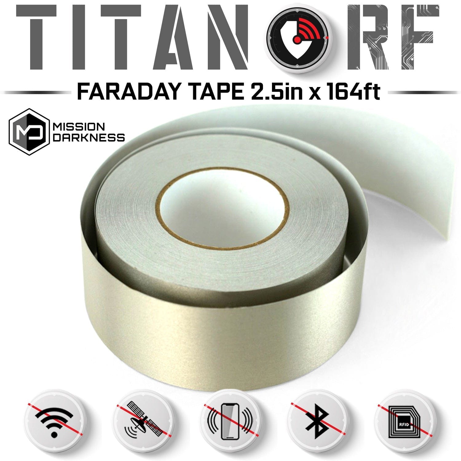 TitanRF Faraday Tape MOS Equipment Faraday Supplies