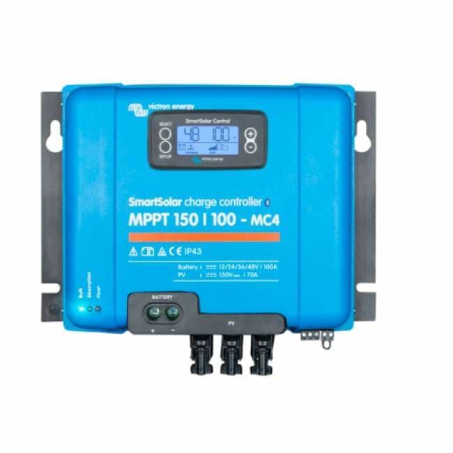 Victron Energy - SmartSolar MPPT Charge Controller 150/100-MC-4 (12/24/36/48V-100A) Victron