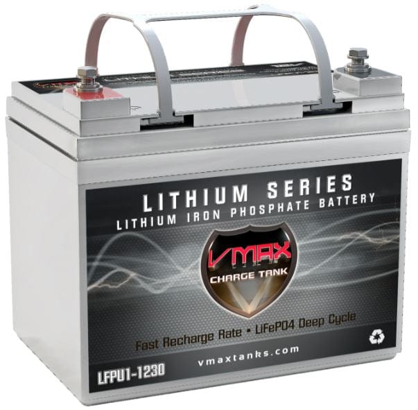Vmaxtanks LFPU1-1230 12.8V/30Ah LiFePO4 Deep Cycle Battery Vmaxtanks Out Of Stock Vmaxtanks Deep Cycle Batteries