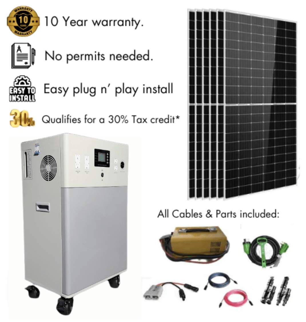 WALRUS Power Station 180Ah 13 kWh AC110/220V 72N +10 Year Warranty | Made in USA *Ships April 2024* SunVoyage