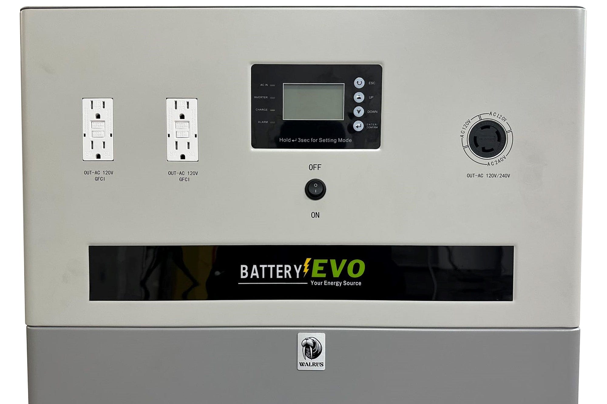 WALRUS Power Station 180Ah 13 kWh AC110/220V 72N +10 Year Warranty | Made in USA SunVoyage