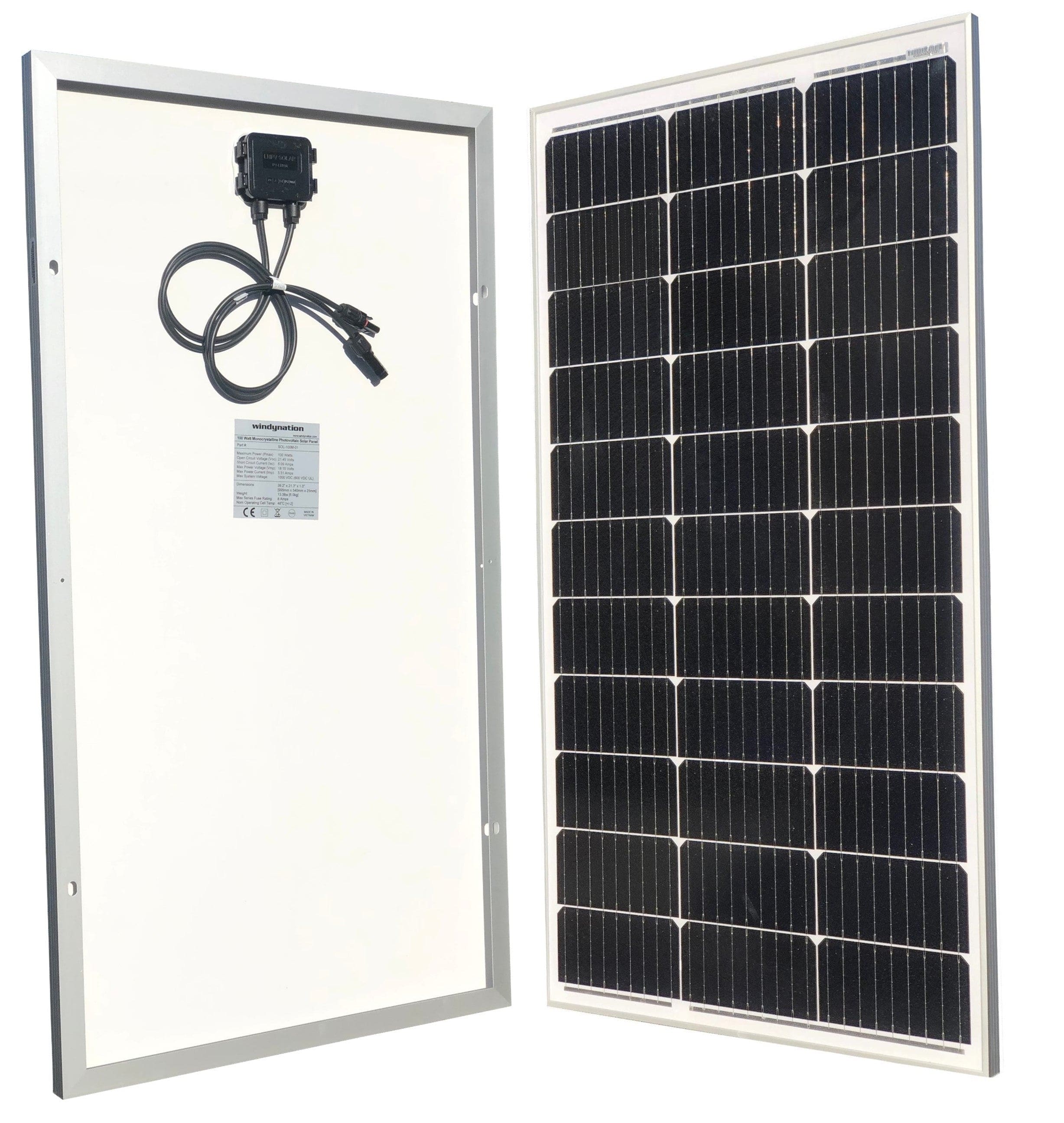 Windy Nation 1x TrakMax MPPT 40A Charge Controller + 3x 100W Monocrystalline Solar Panel Kit Windy Nation In Stock Solar Panel Kits