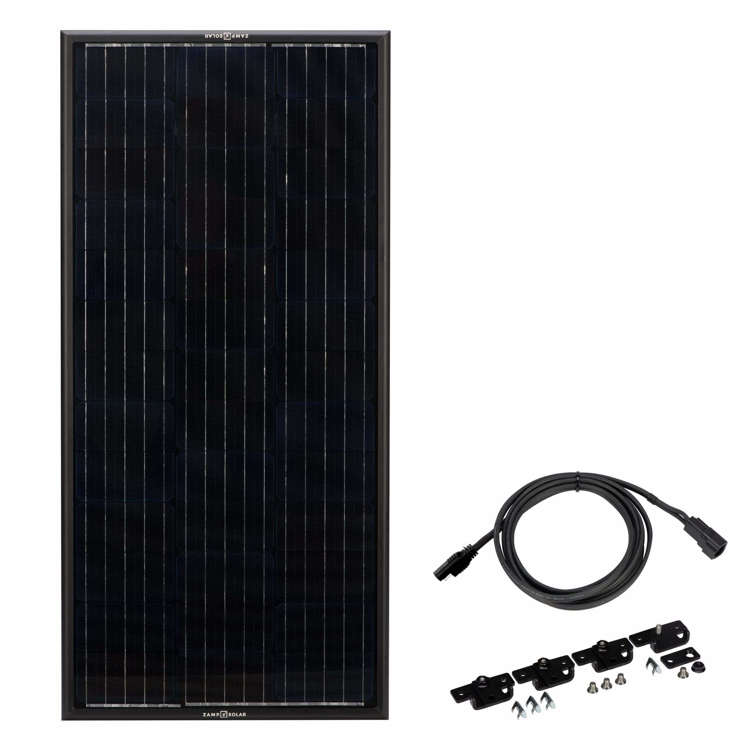 Zamp Solar Obsidian 100 Watt Panel Solar Kit | ZSK1006 Zamp Solar