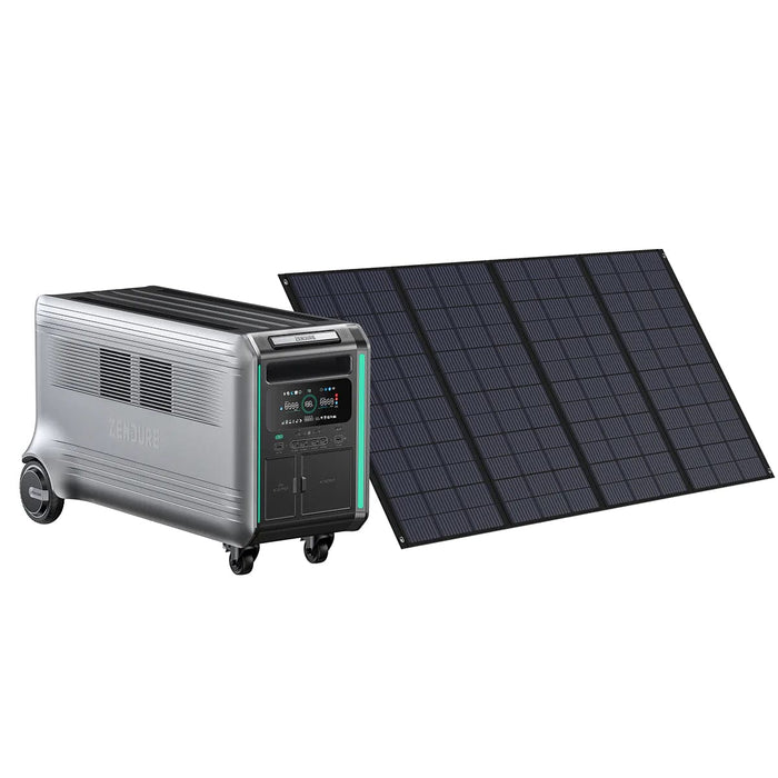 Zendure SuperBase V Solar Generator with Expandable Battery Solar Kit Zendure V4600 Kits Power Station