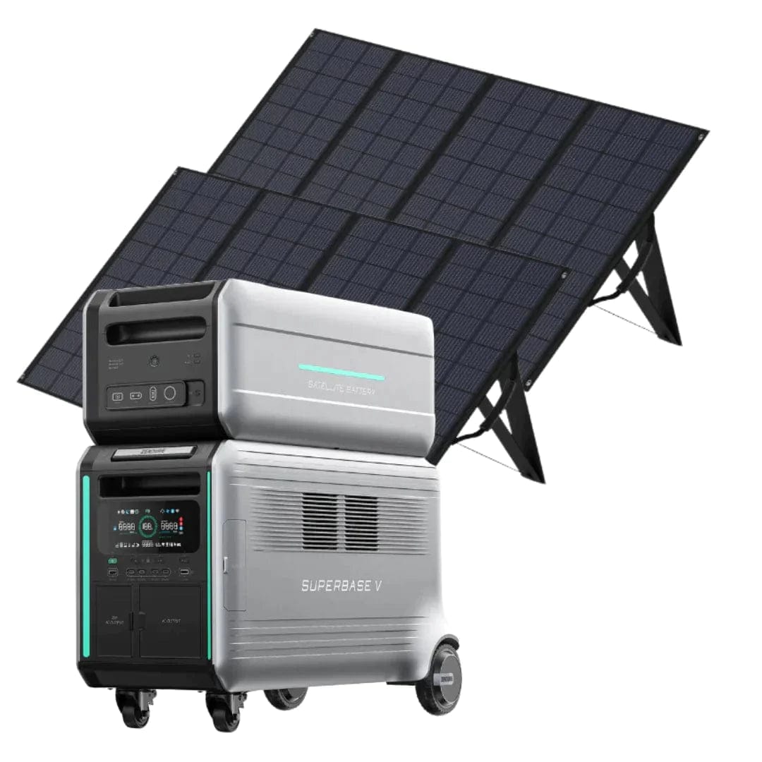 Zendure SuperBase V4600+ B4600+400W Solar Panel Zendure SuperBase V4600+ B4600+400W Solar Panel x 2 Portable Solar Panels