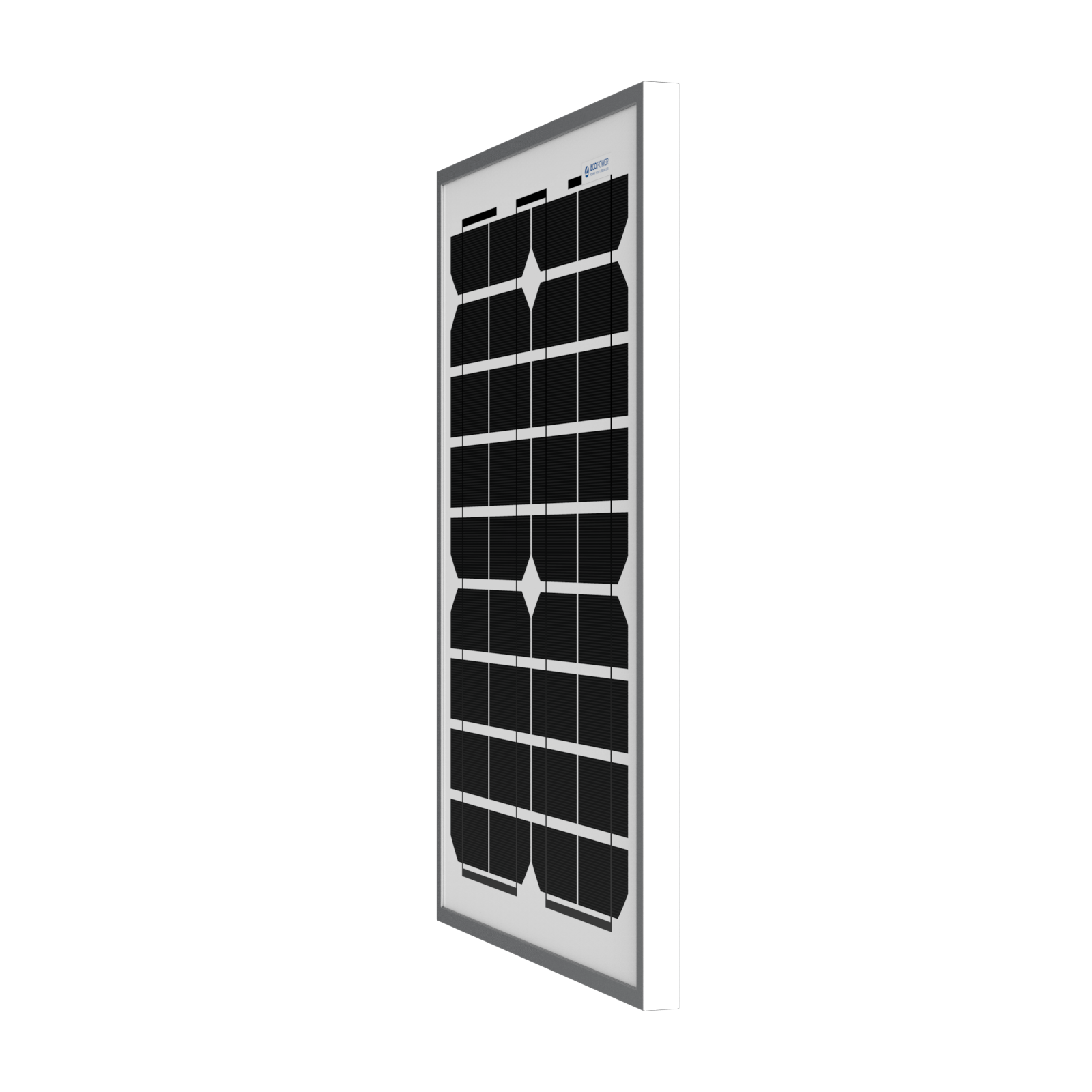 ACOPower 20 Watt Mono Solar Panel for 12 V Battery Charging, Off Grid AcoPower Solar Panels