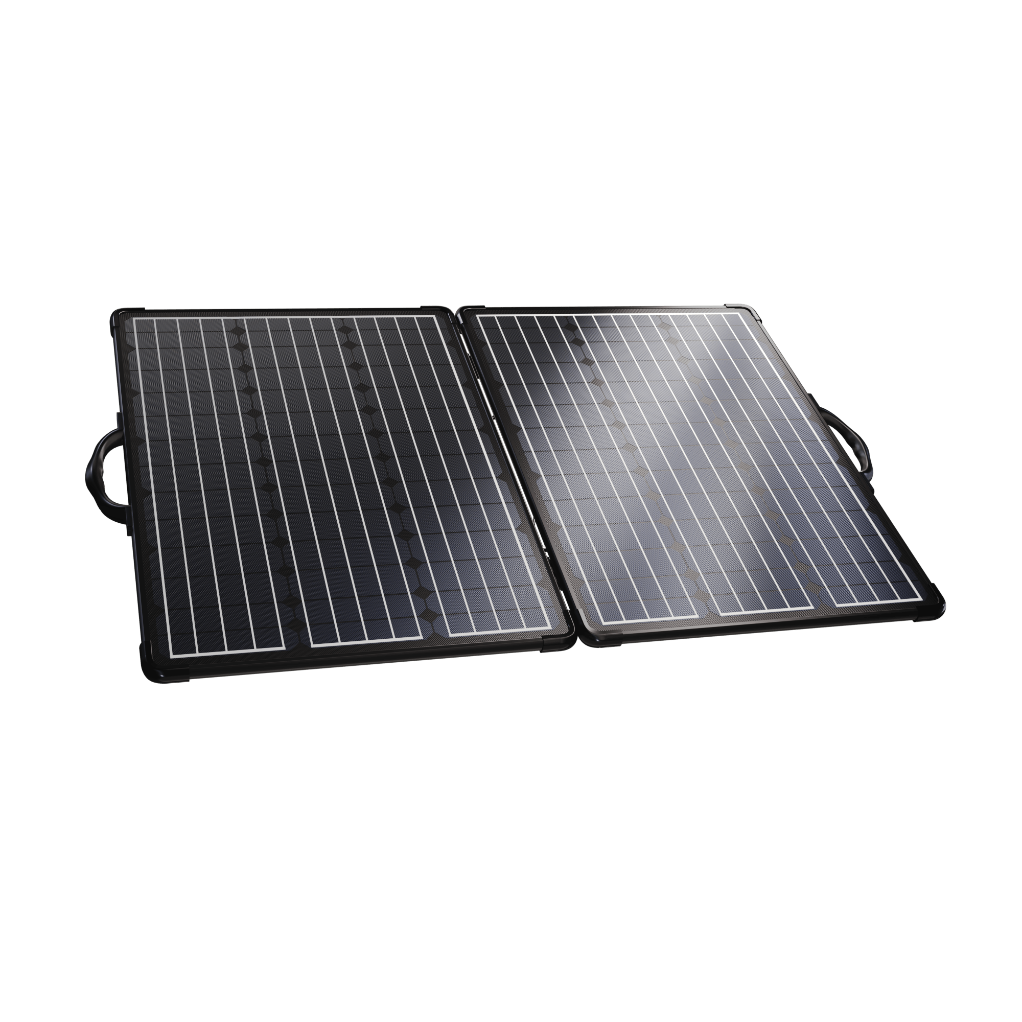 Plk 120W Portable Solar Panel Kit, Lightweight Briefcase with 20A Charge Controller AcoPower Portable Panels