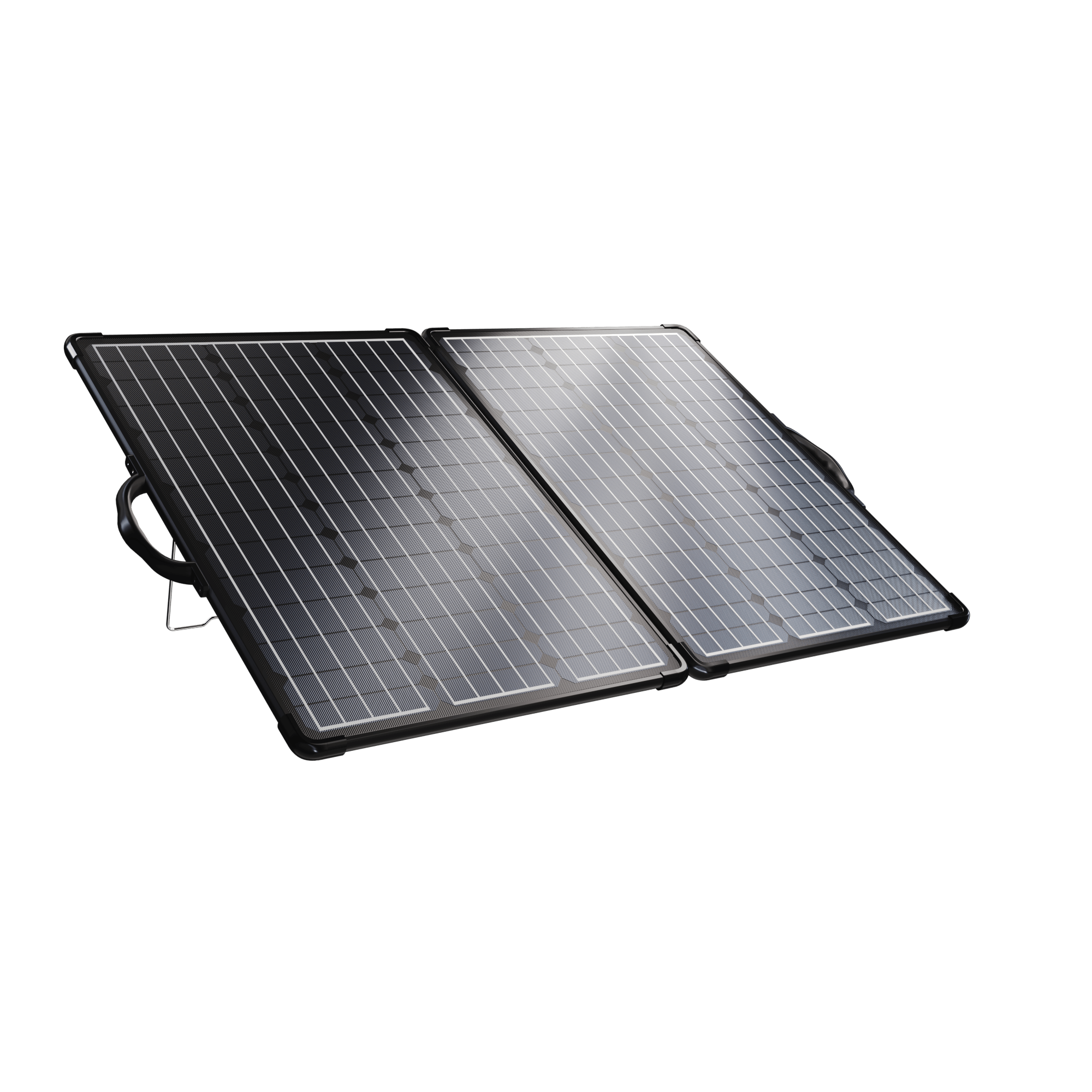 Plk 120W Portable Solar Panel Kit, Lightweight Briefcase with 20A Charge Controller AcoPower Portable Panels